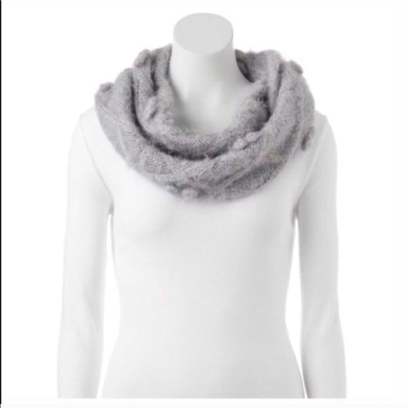 Accessories - Popcorn nep yarn infinity scarf Accessories - Popcorn nep yarn infinity scarf